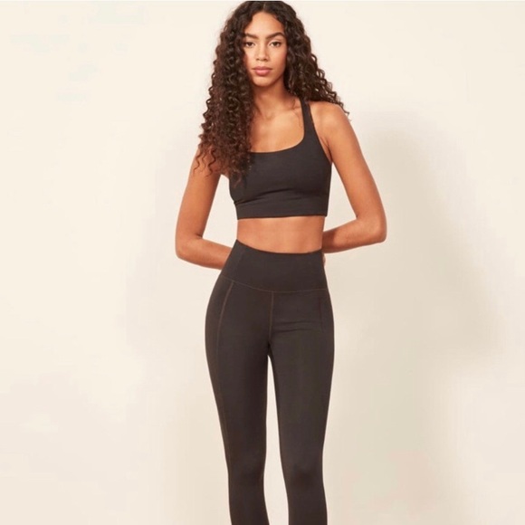 girlfriend collective Pants - Girlfriend Collective Hi Rise Compressive Leggings